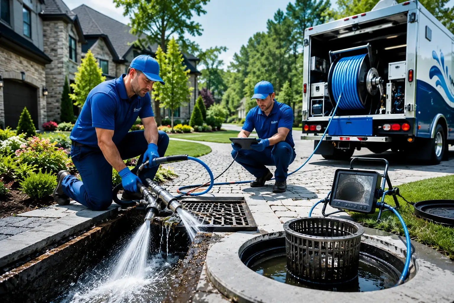 Local outdoor drain cleaning professionals in Linwood, MI